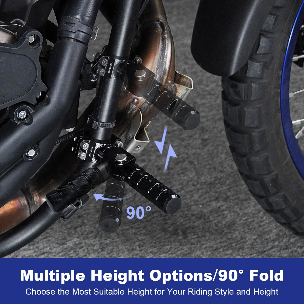 Для Aprilia Tuono Shiver Dorsoduro Caponord DUCATI MONSTER SCRAMBLER Multistrada XDiavel мотоциклетные подножки для