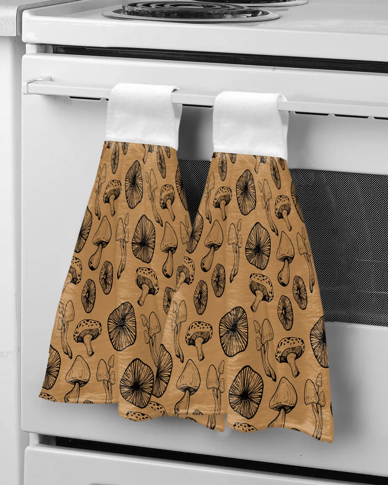 

Полотенце из микрофибры с подвесками в виде грибов