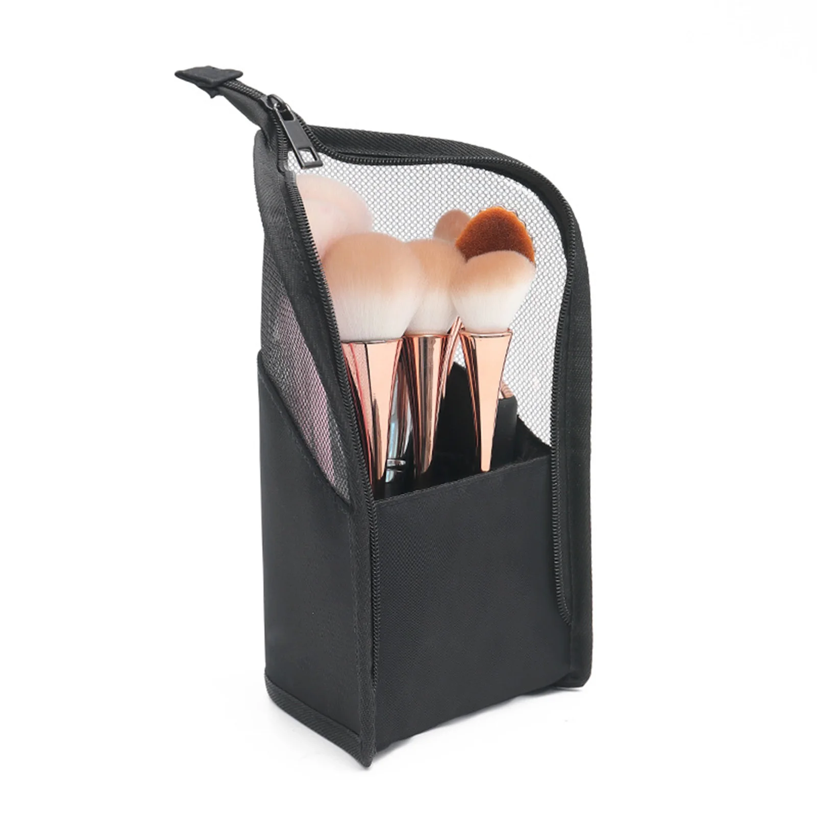 

Travel Makeup Brush Bag Portable Makeup Wide Application Multifunction Durable Assemble Vers Holder Organizer Pouch Waterproof