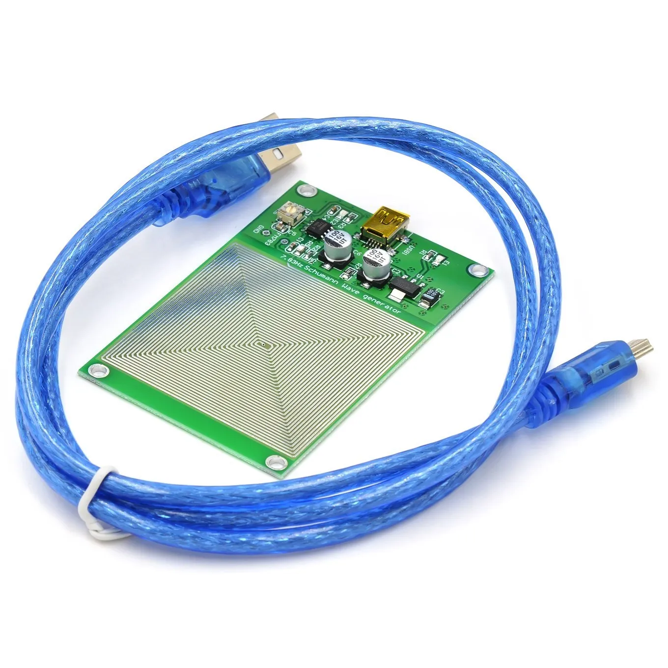 

Schumann wave generator very low frequency pulse generator improves sound and helps sleep FM783 send USB cable