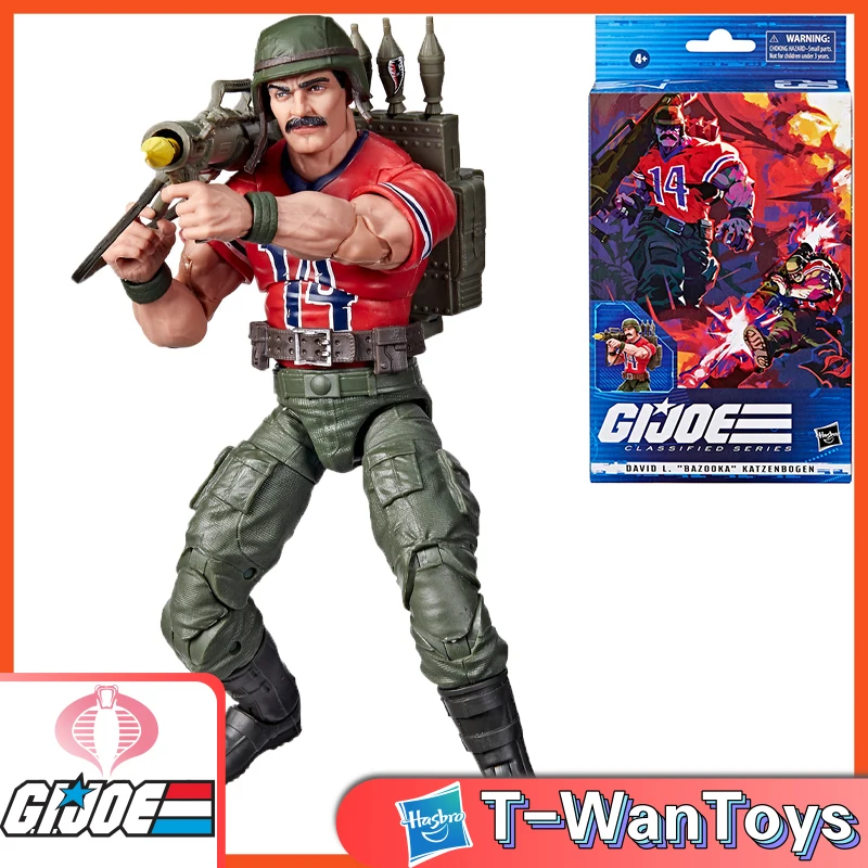 

New In Stock Hasbro G.I. Joe Classified Series No. 62 David L. "bazooka" Katzenbogen 6-In (15Cm) Collectible Figure