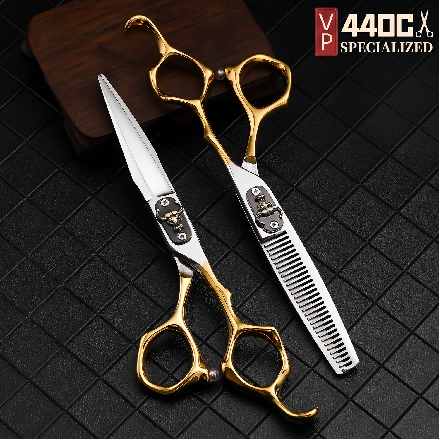 

VP Barber 6.0 Inch Professional Scissors Thinning Hairdressing Styling Tool Accessories Cutting Hairdresser's Scissors For Hair