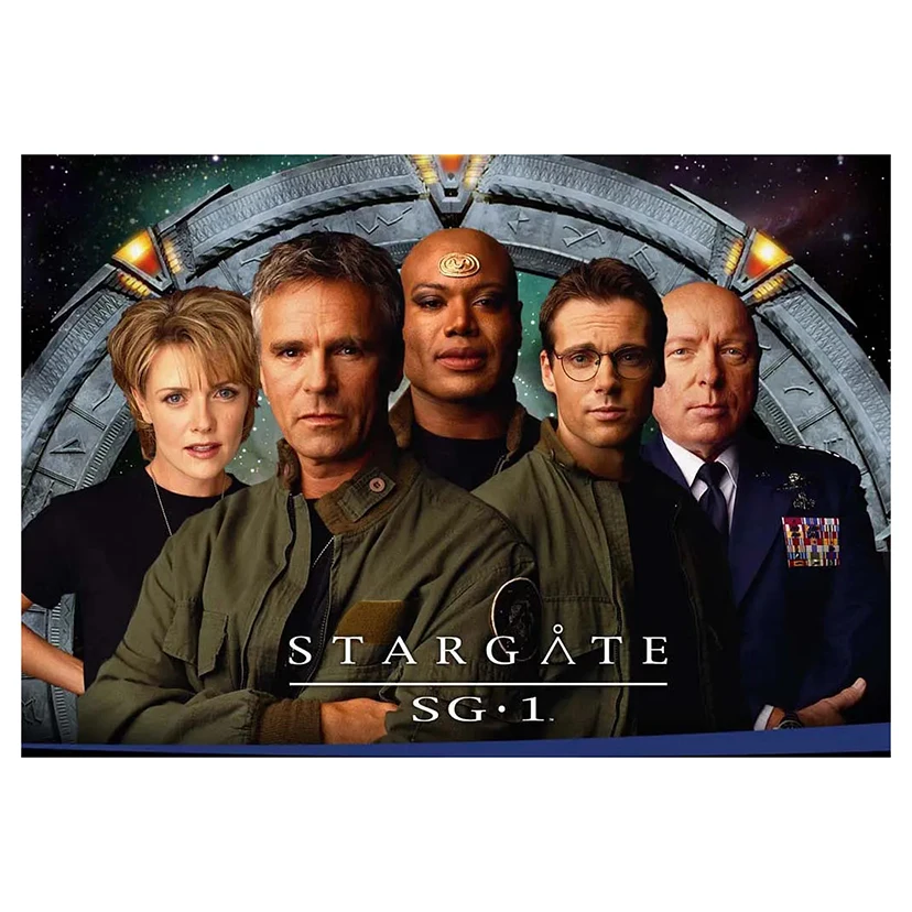 

5D полностью круглая алмазная живопись «сделай сам», Постер Stargate TV, 3D вышивка крестиком стразы, мозаика, домашний декор, настенные наклейки, и...