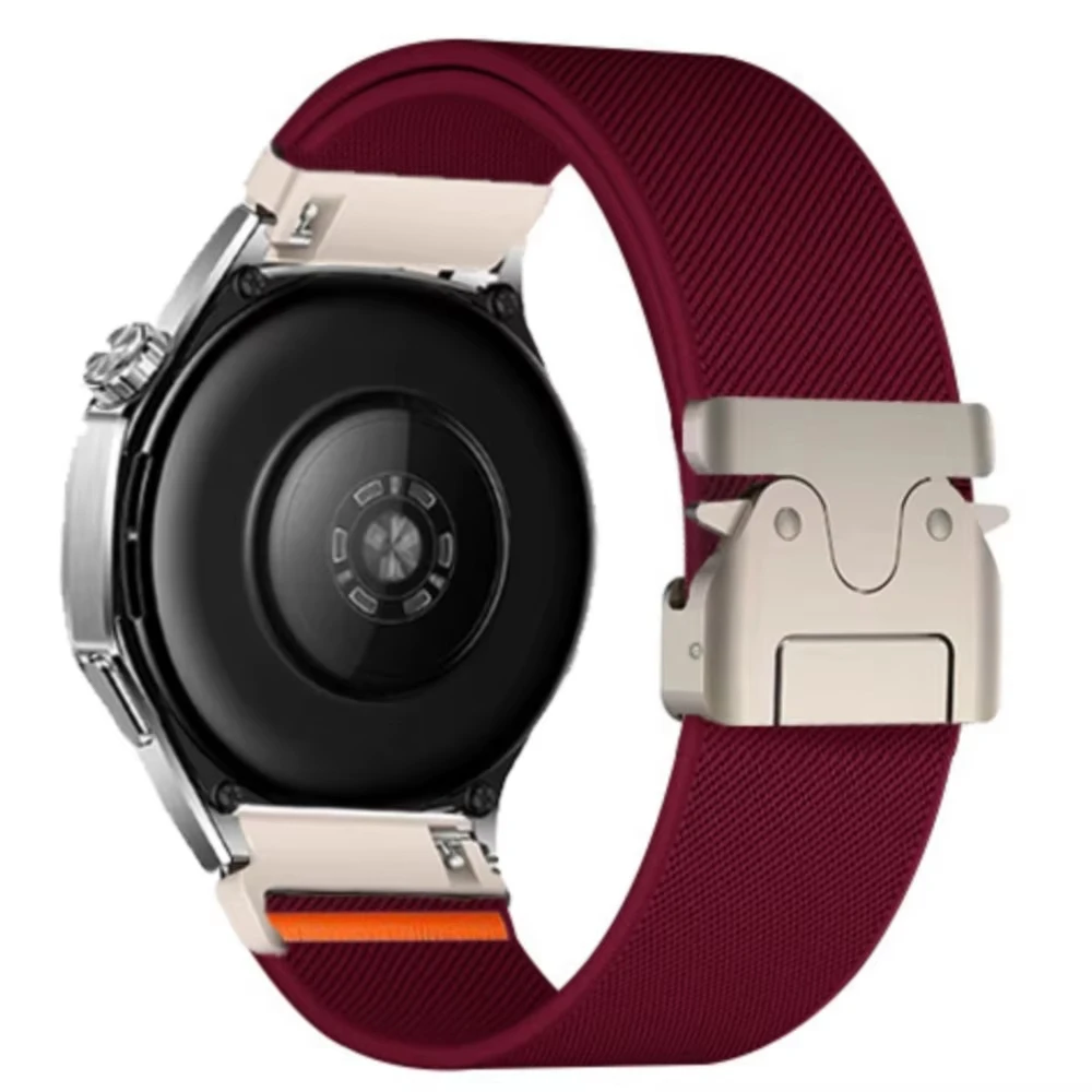 Фото Ремешки 20 мм 22 мм для Galaxy Watch 7/FE/5/pro/6/4/Classic/active 2/Gear s3, парашютный браслет correa, часы Huawei GT 2 3 4 5 Band №5