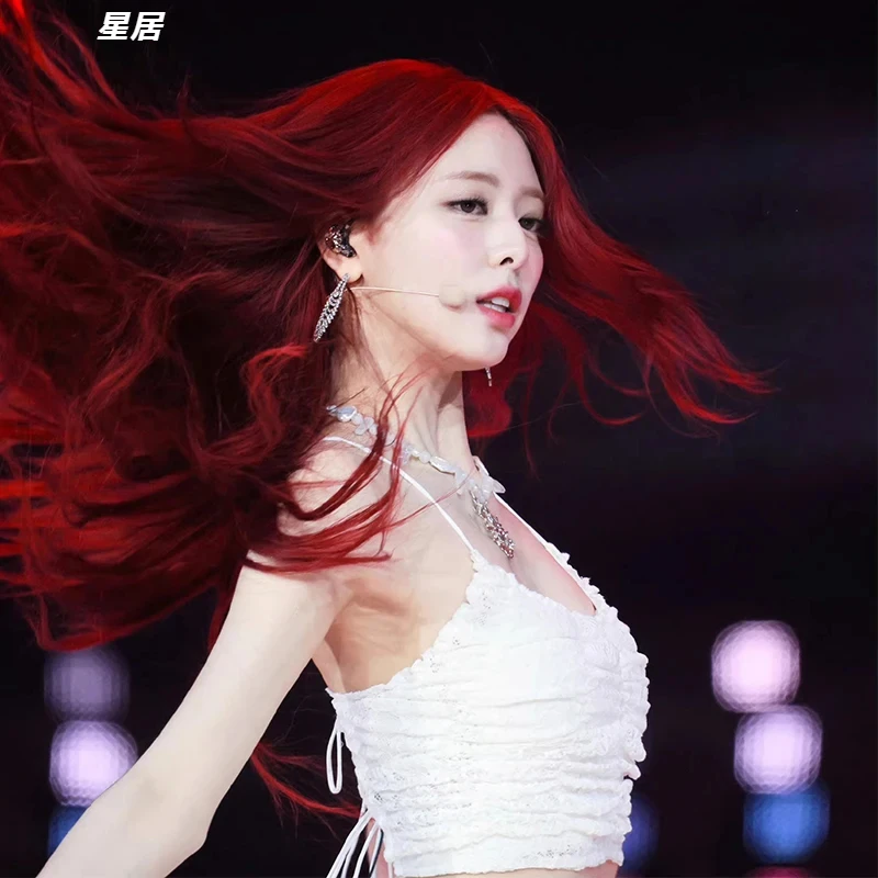 Kpop Корейская танцевальная одежда для концерта певицы Джаз Y2K белые короткие топы