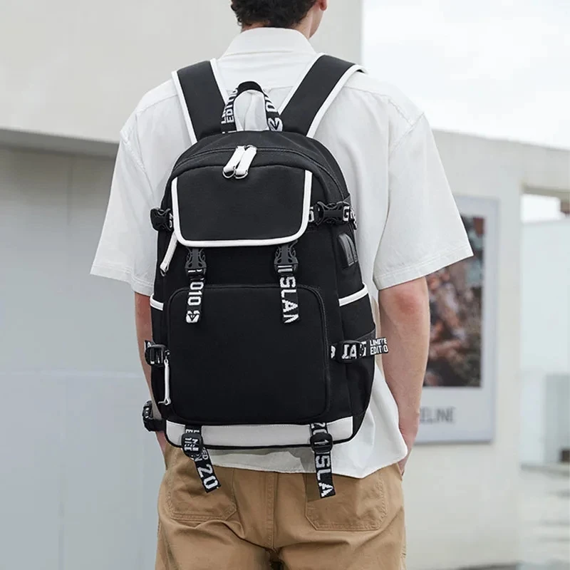 Школьная сумка рюкзак с теплопередачей трендовый мужской для старших классов