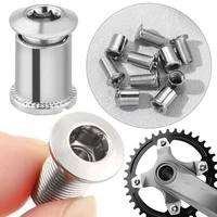 5 pair accessories crank fixed bike tool brake crankset bolt for chainwheel bicycle track bike chainring bolts