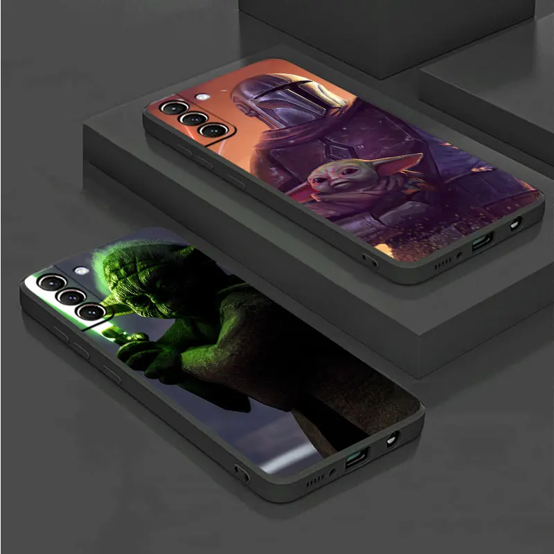 

Cute Yodas Baby Force Knight Case For Samsung Galaxy S20 FE 5G S9 S22 Plus S23 Ultra S21 Soft Cover Fundas Silicone Capa Shell