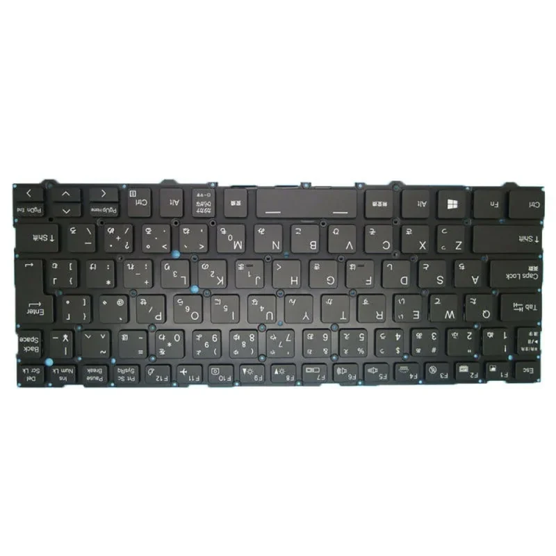 Клавиатура с подсветкой для CLEVO NV40ME NV41ME NV40MB NV41MB NV40MZ NV41MZ