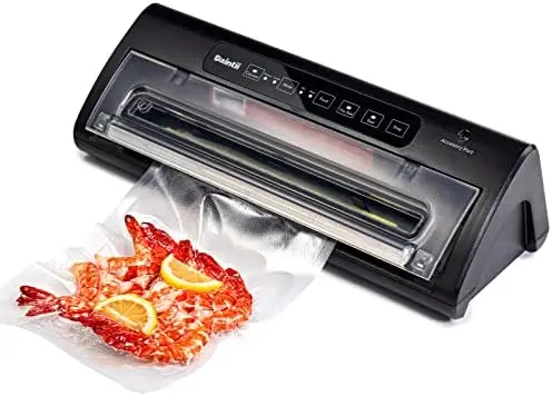 

Vacuum Sealer Machine - Compact Pro Food Sealer for Dry & Freshness Preservation & Sous-Vide Cooking, Include User-fri