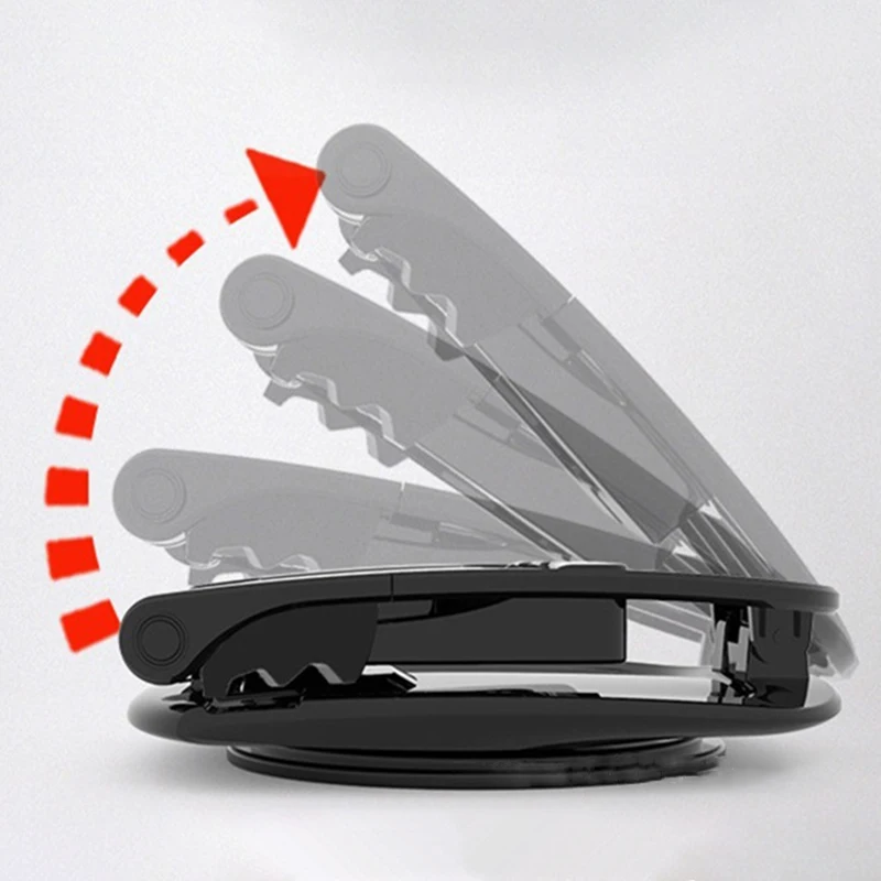 360 Degrees Rotation Adjustable Car Dashboard 3.5''-6.5'' Phone Holder Stand Clip Using ABS Materail Not Easy to Break Durable