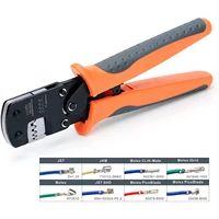 iws 3220 crimping tool for jst dupont terminals mini hand crimping pliers for narrow pitch connector pins 0 03 0 5mm2 awg 32 20