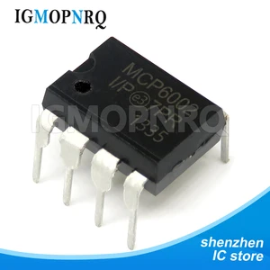 10PCS MCP6002-I/P MCP6004-I/P DIP8 MCP601-I/P MCP602-I/P MCP6002 MCP6004 MCP601 MCP602 NEW