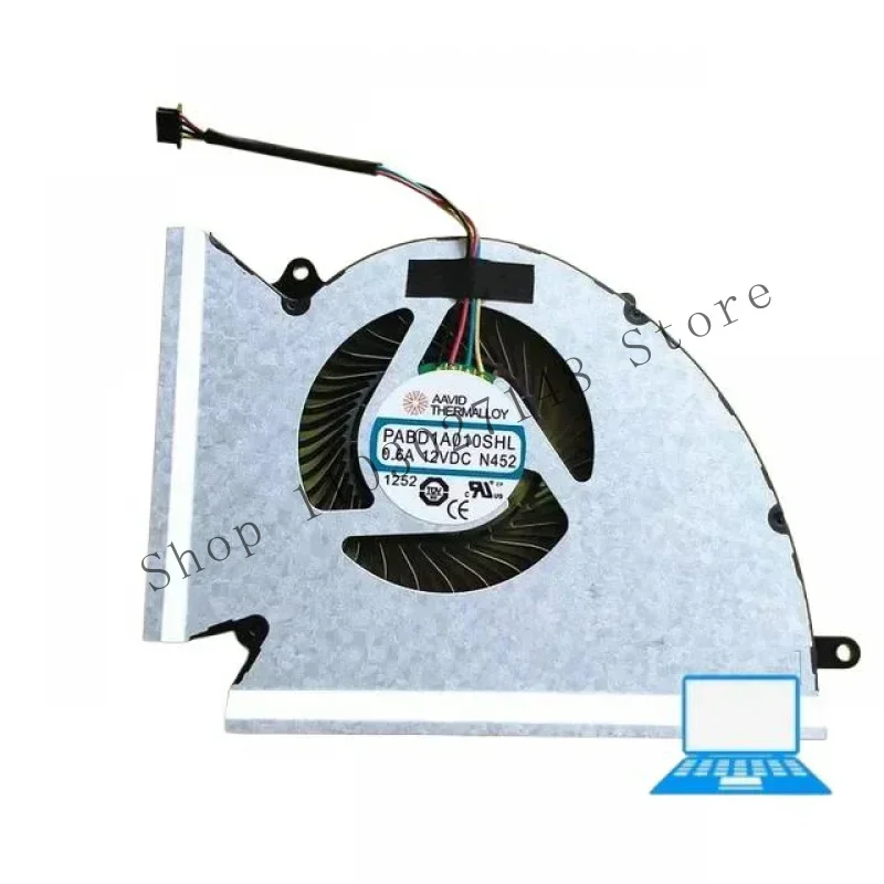 WYORESY PABD1A010SHL PABD1A010SHR N452 N451 Новый охлаждающий вентилятор для процессора MSI GP76 GE76 WE76