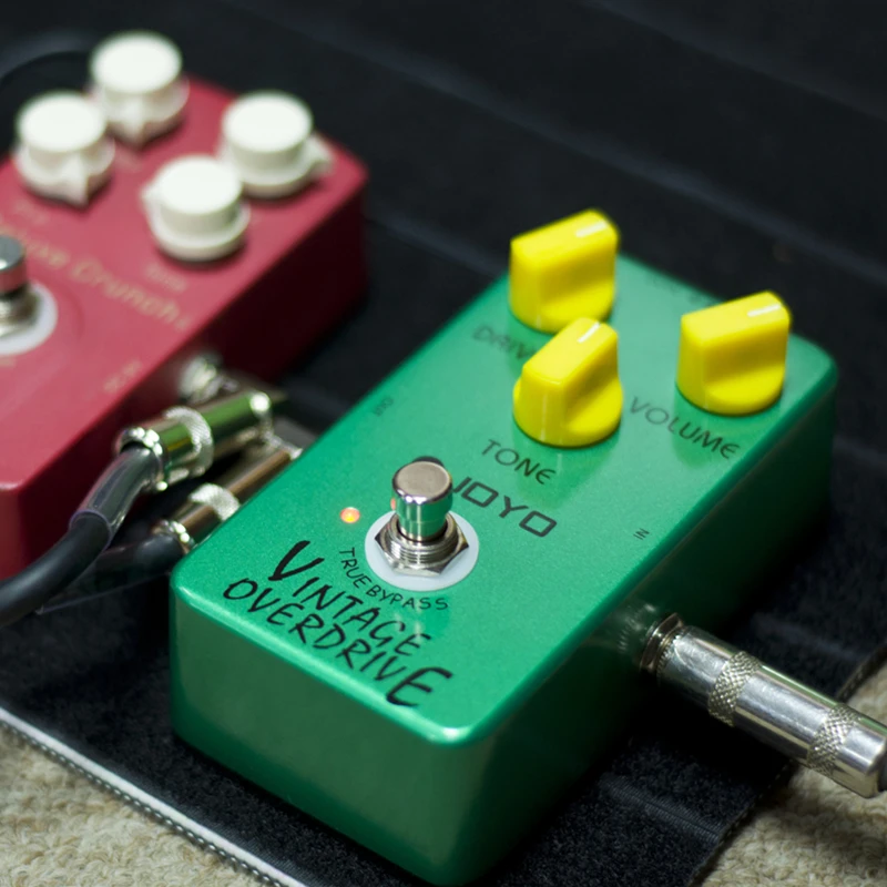 JOYO JF-01 Классическая винтажная Педаль Overdrive для отображения электрической гитары -