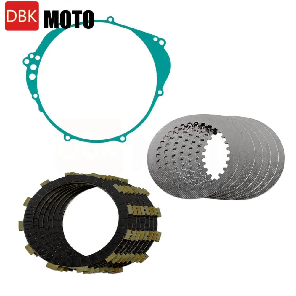 

Комплект фрикционных дисков сцепления мотоцикла, замена для Yamaha YZFR1 YZF R1 1998 1999 2000 2001 2002 2003, комплект сцепления