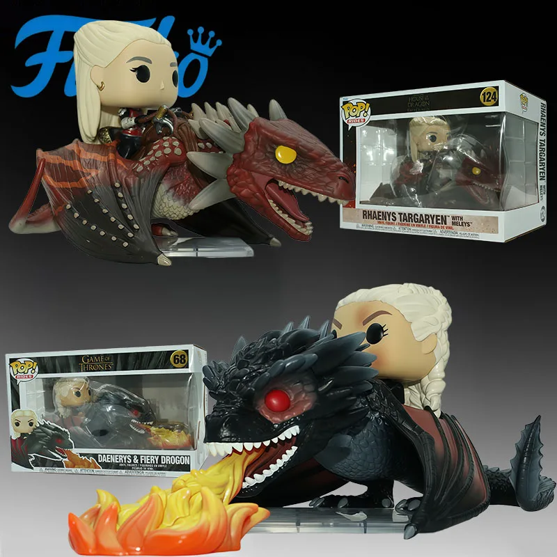 Фото Оригинальные фигурки FUNKO POP: Рейнис Таргарин и Меле, аниме-фигурки, игрушки для мальчиков, рождественский подарок, коллекционные модели, украшения №1
