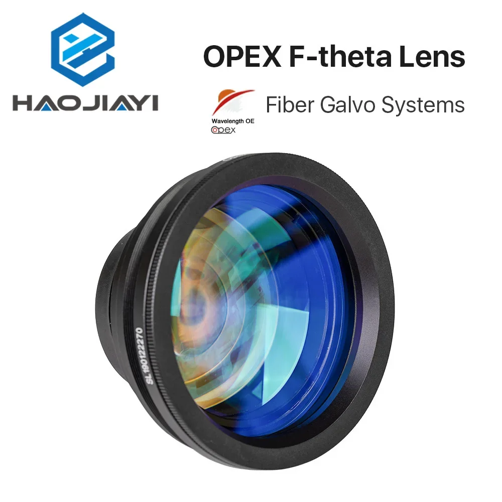 

Полевая линза F-theta 1064 нм 70x70-300x300 мм F100-420 нм для 1064 нм YAG, детали машины для лазерной маркировки оптического волокна