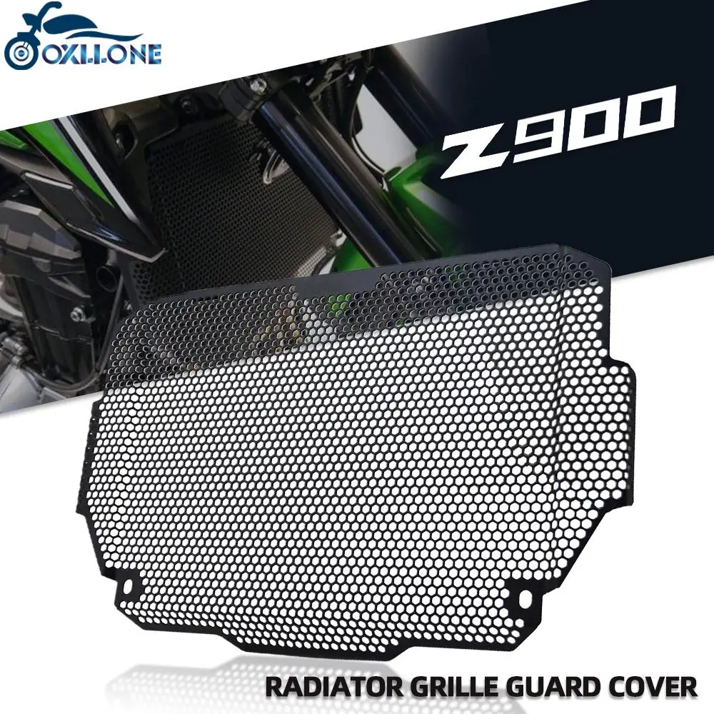 

Motorcycle Accessories Radiator Grille Guard Cover Protector Engine Radiator Bezel FOR Kawasaki z900 z 900 2017 2018 2019