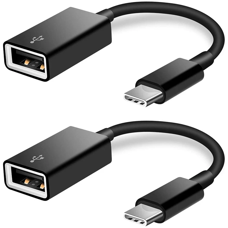 

2 шт./упаковка, адаптер USB C-USB 2,0 Type-C OTG