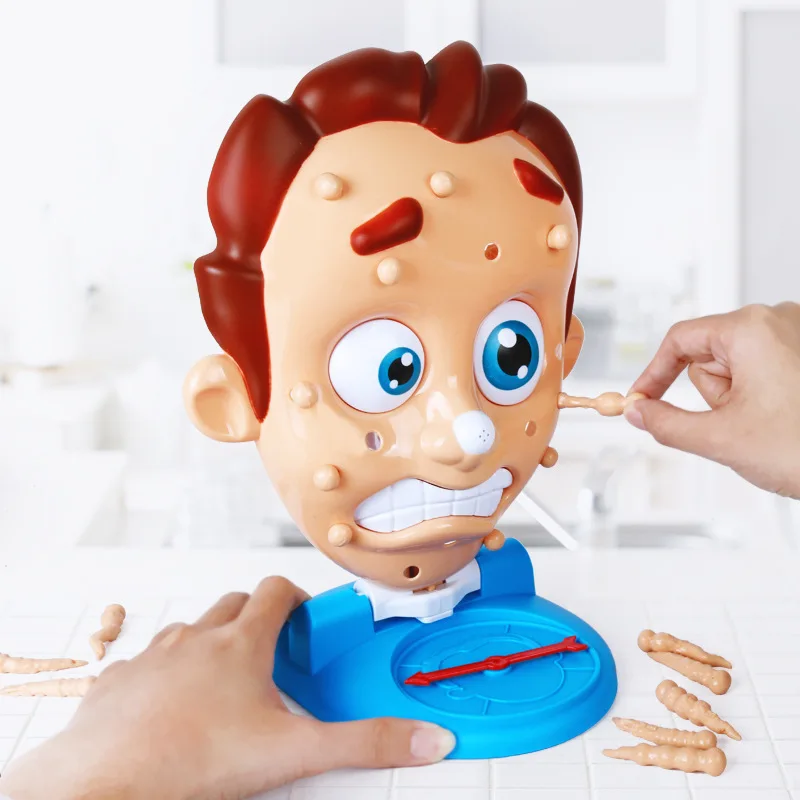Squeeze Acne Funny Toys Popping Pimple Pete Parent-Child Board Games Water Spray Novelty Gags Fun Children Toys Gift prank