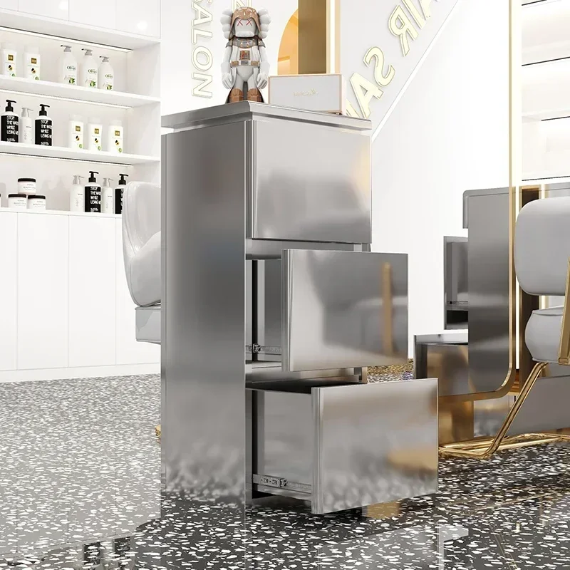 Тележка-органайзер из железа для салона красоты