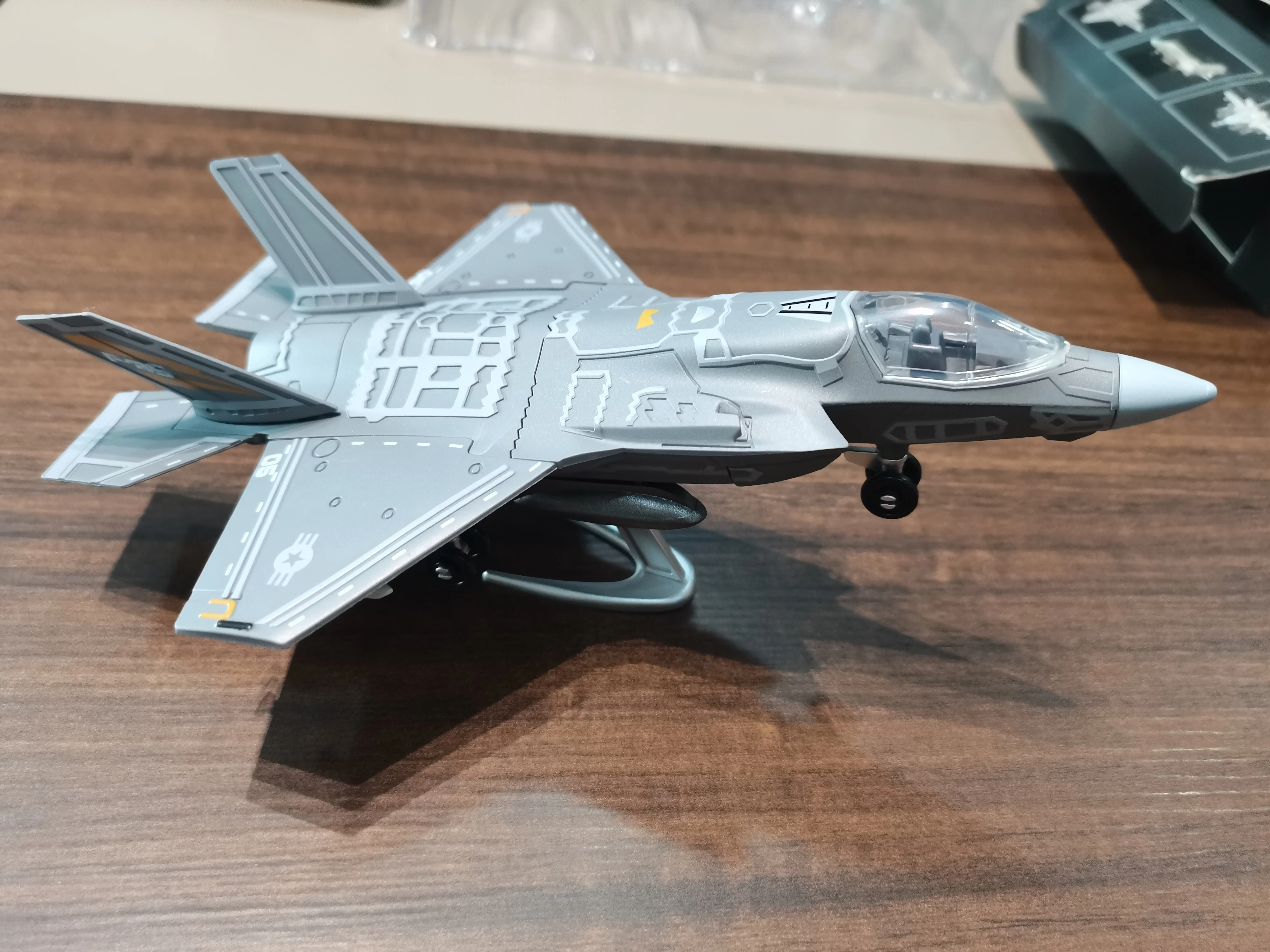 Фото 1/72 F35B Lightning II Attack Fighter Metal Aircraft Model Display Aircraft Model for Home Decoration Collected Gift By Aviation №3