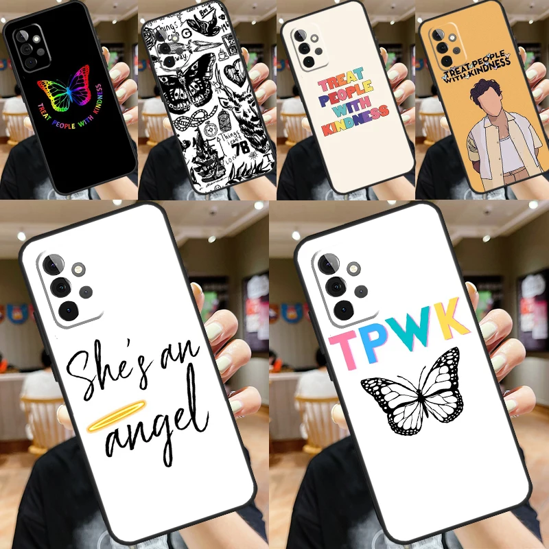 Чехол TPWK для Samsung A54 A34 A24 A14 A12 A22 A32 A42 A52 A51 A71 A73 A53 A33 A23 A13, задняя крышка