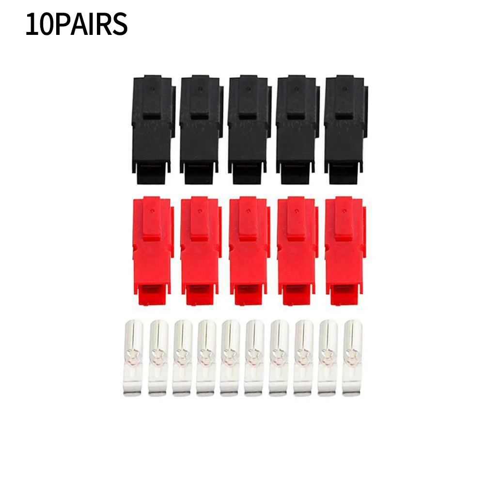 

Power Connector Terminals Factory Workshop 10 Pair 30 Amp For Anderson Plug High Frequency Marine Red And Black