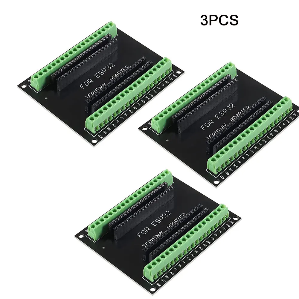 Плата разрыва 3 шт./лот ESP32 плата GPIO 1 в 2 совместимая с 38 контактами ESP32S Детская для