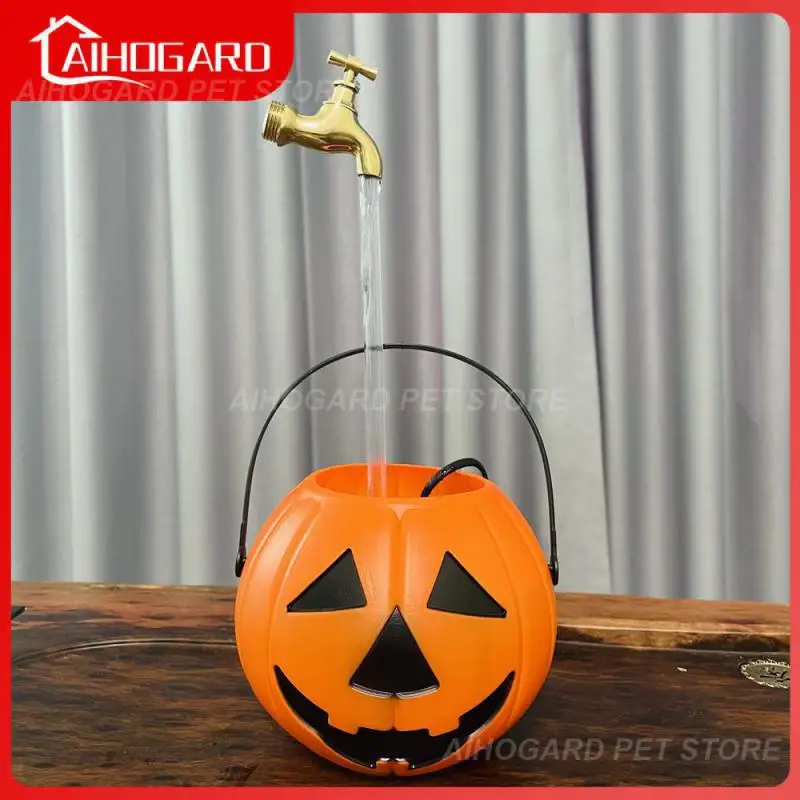 

Invisible Faucet Flowing Spout Watering Can Fountain Decoration Individual Fountain Halloween Pumpkin Bucket Gardening Home