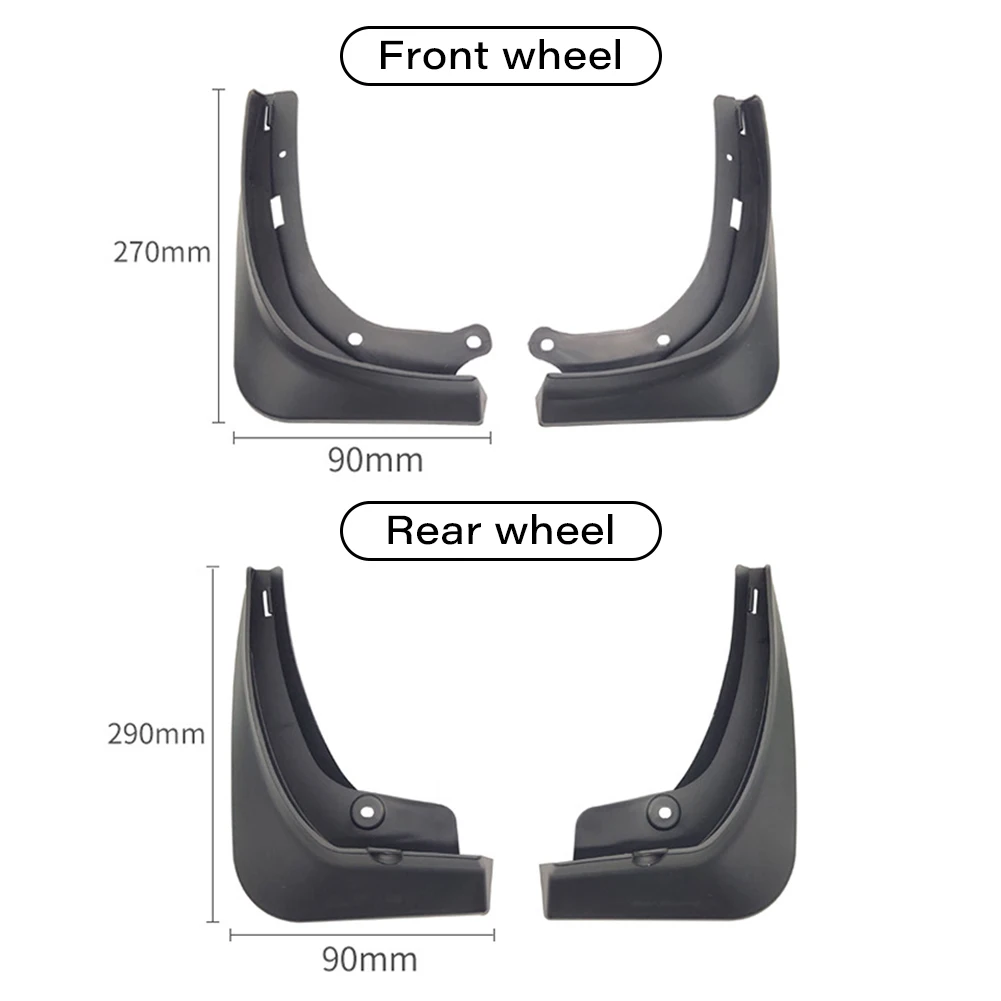 Брызговик из углеродного волокна и АБС-пластика для Tesla Model 3 2021 2022 |