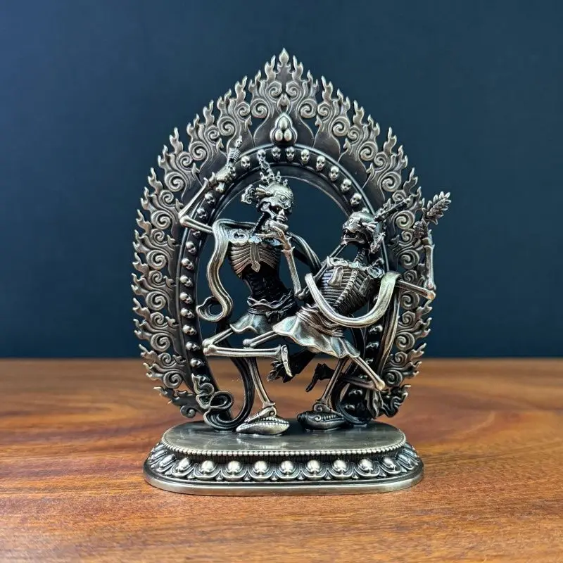 

Антикварная статуя Будды из меди 12 см