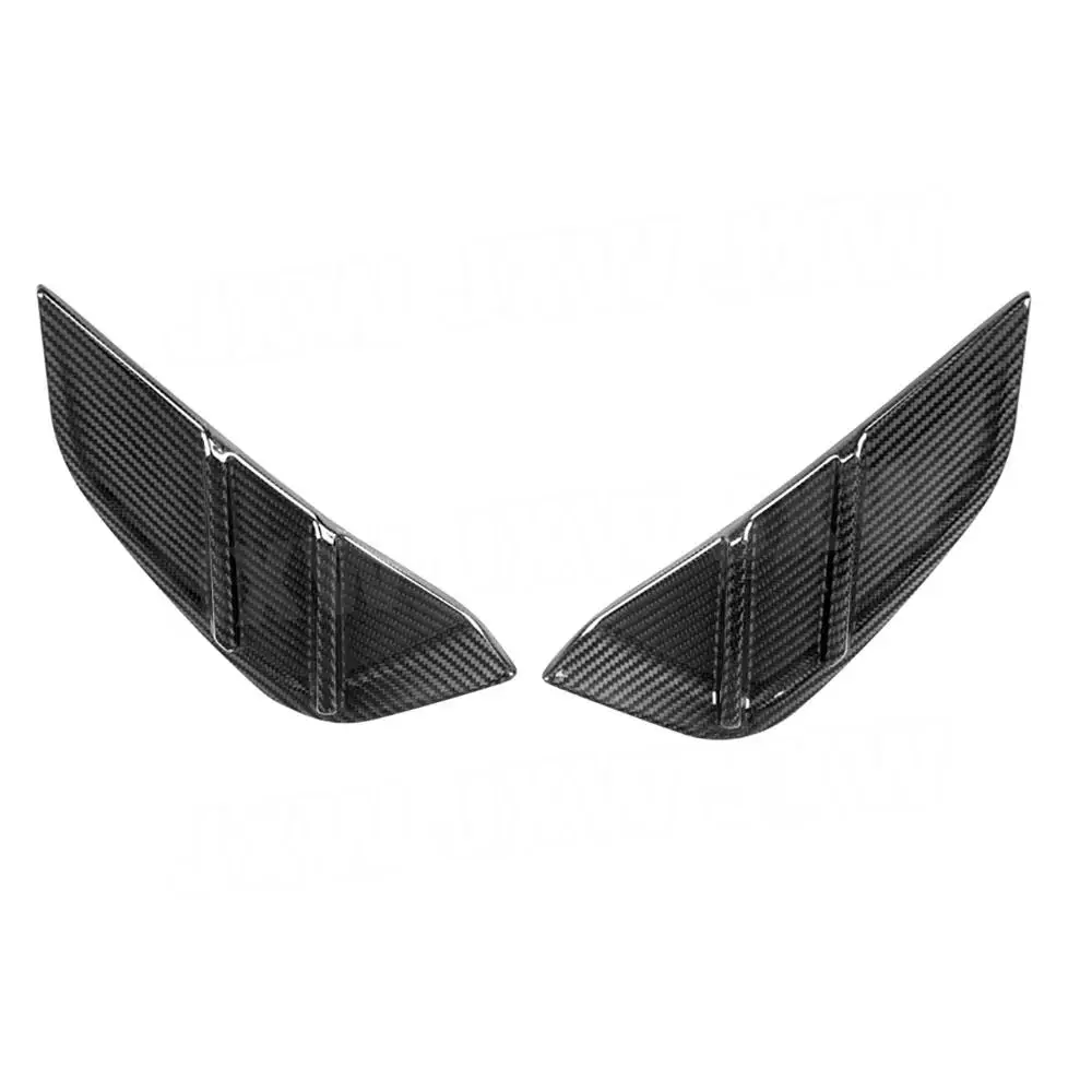 Сухие передние боковые крылья автомобиля из углеродного волокна накладки на