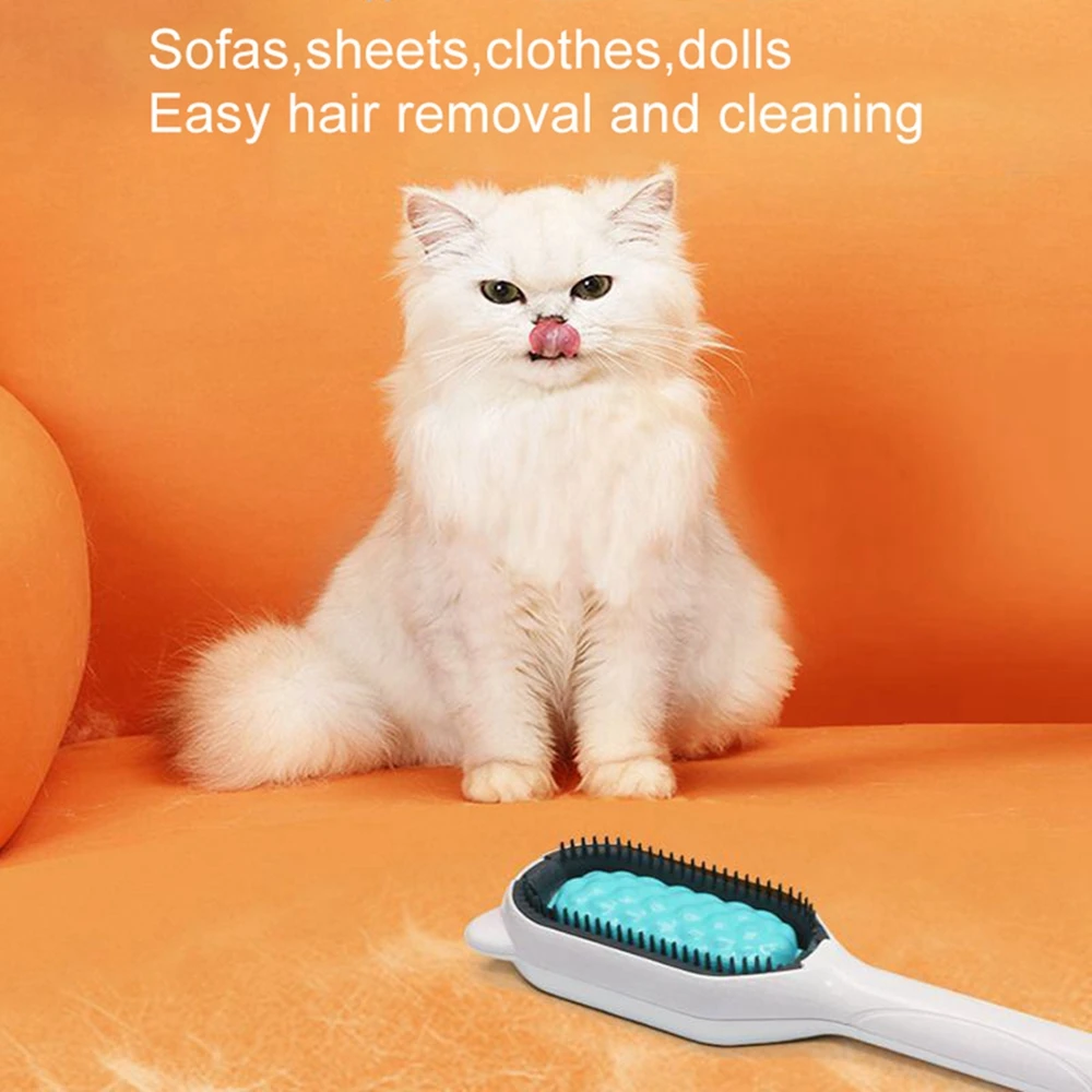 

Dog Cat Brush Pet Hair Remover Long Handle Hair Removal Comb Reusable Grooming Brush Self Cleaning Brushes Pet Accessories