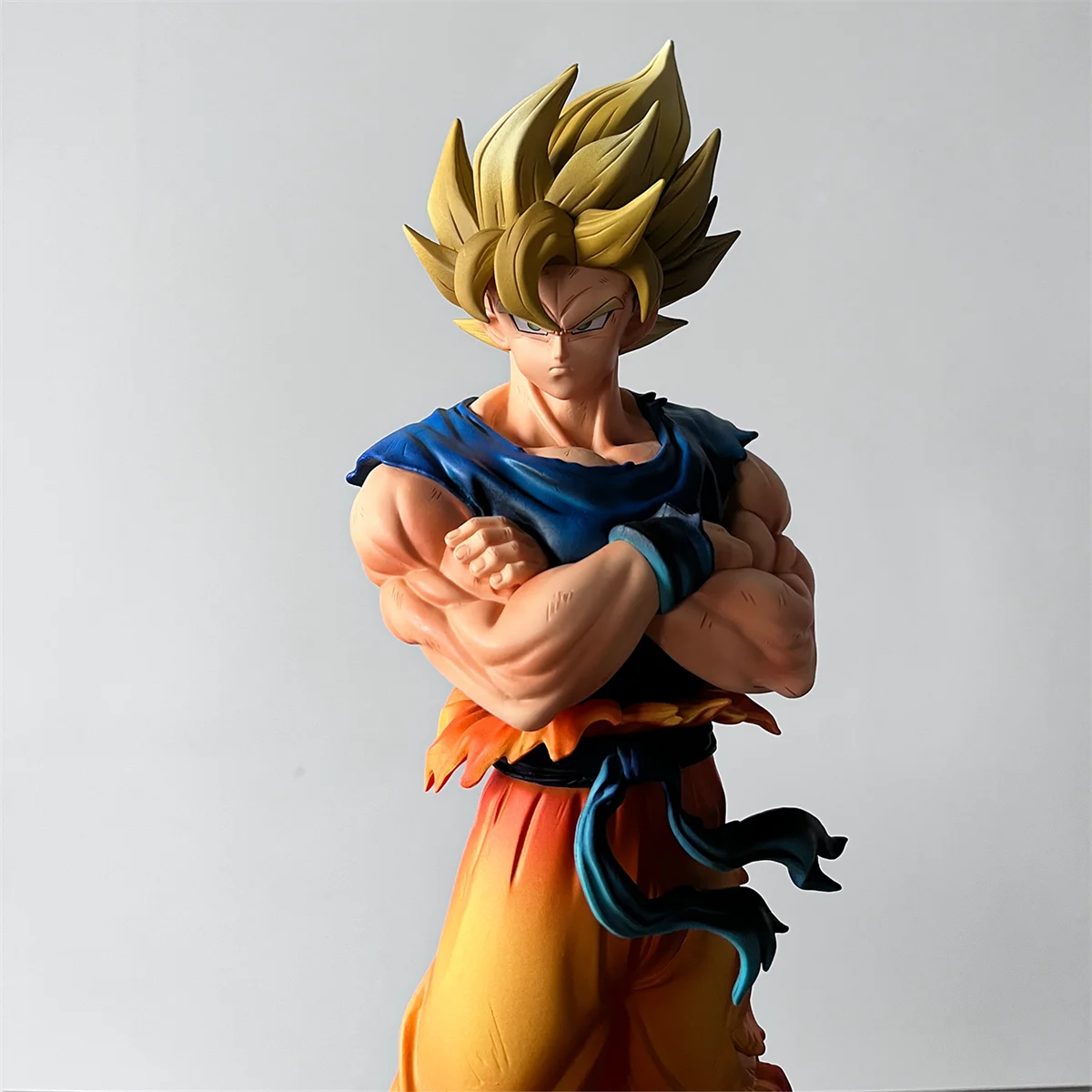 Фото Фигурка YJ Dragon Ball Z: Супер Сайян 2 Гоку (SSJ2) и Супер Сайян 1 Сон Гоку (SSJ1) — Коллекционные ПВХ-фигурки, игрушки, подарки №5