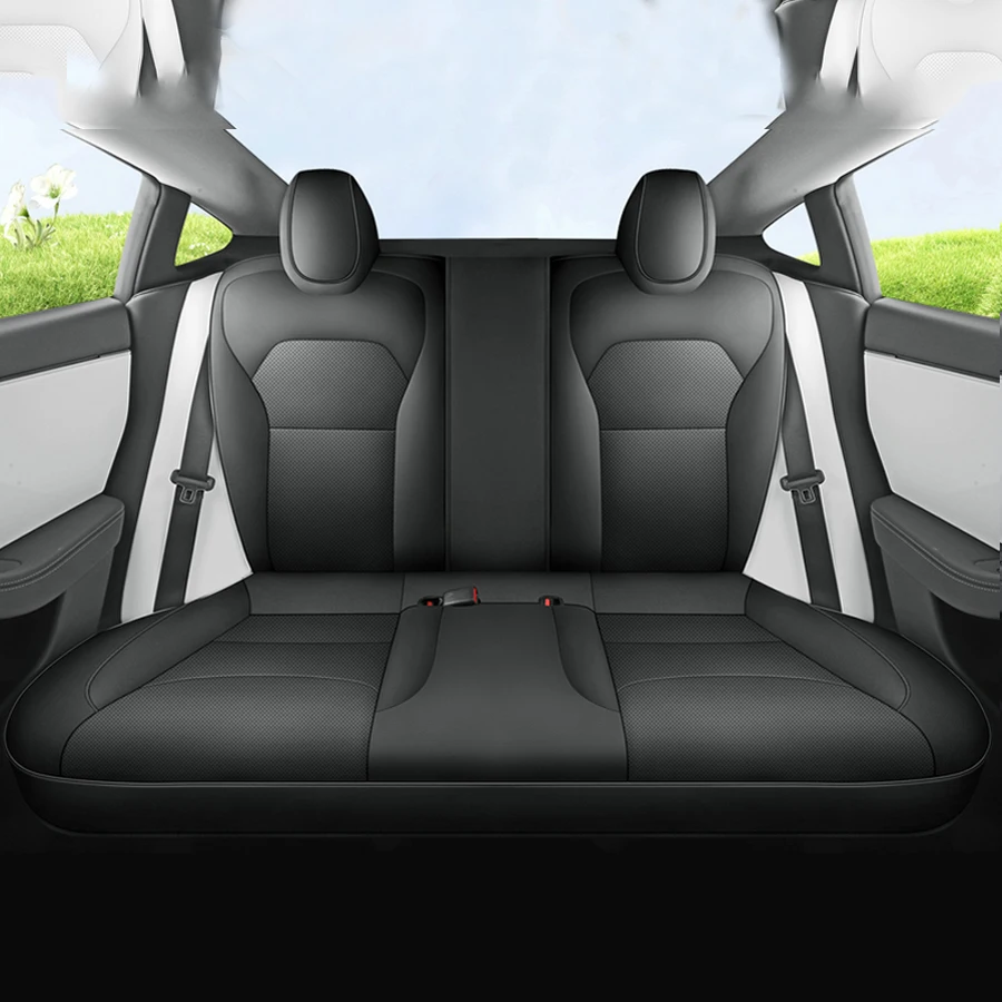 Полные чехлы для автомобильных сидений Tesla New Model Y Juniper 2026, подходят для Model 3 Highland 2025, аксессуары для декора салона (art.: 3920da5fca78c) - 3920da5fca78c