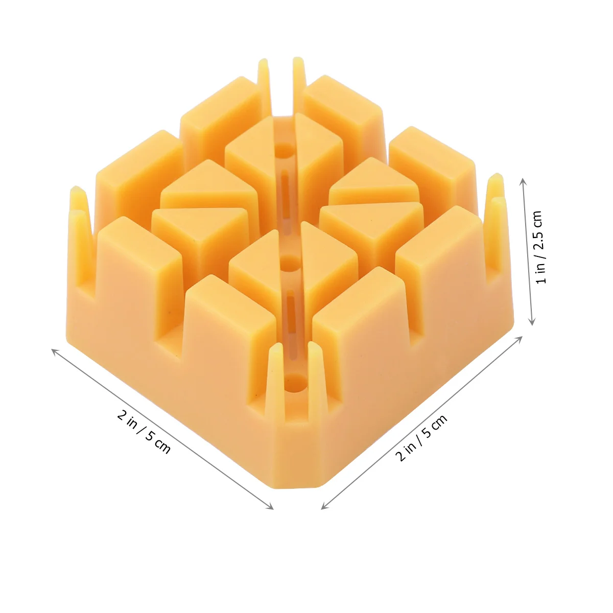 Plastic Watch Band Bracelet Holder Block Links Repair Tool for Watch Repair and Watch Band Replacement (Yellow)