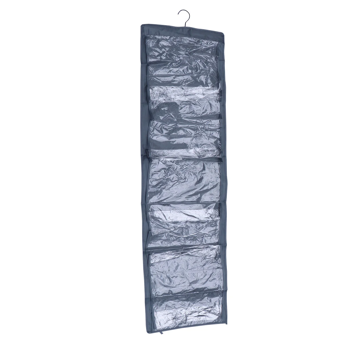 

Oxford Cloth 10 Layers Hanging Bag 10 Pockets Home Storage Bag Document Organizer for Home School (Grey)