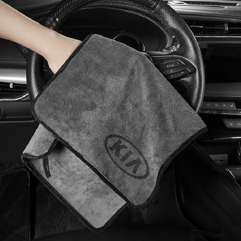 

Microfiber Cleaning Towel Drying Cloth Car Washing Towels Clean Rag For Kia Sportage Rio 3 K3 Ceed Picanto K5 Sorento Optima