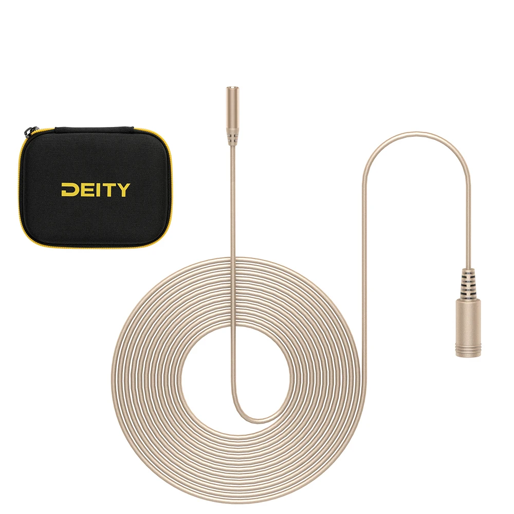 Aputure Deity W.Lav Pro cable lenght 1.8m Professional Lavalier Microphone Waterproof Condenser Mic for Camera Video Recording