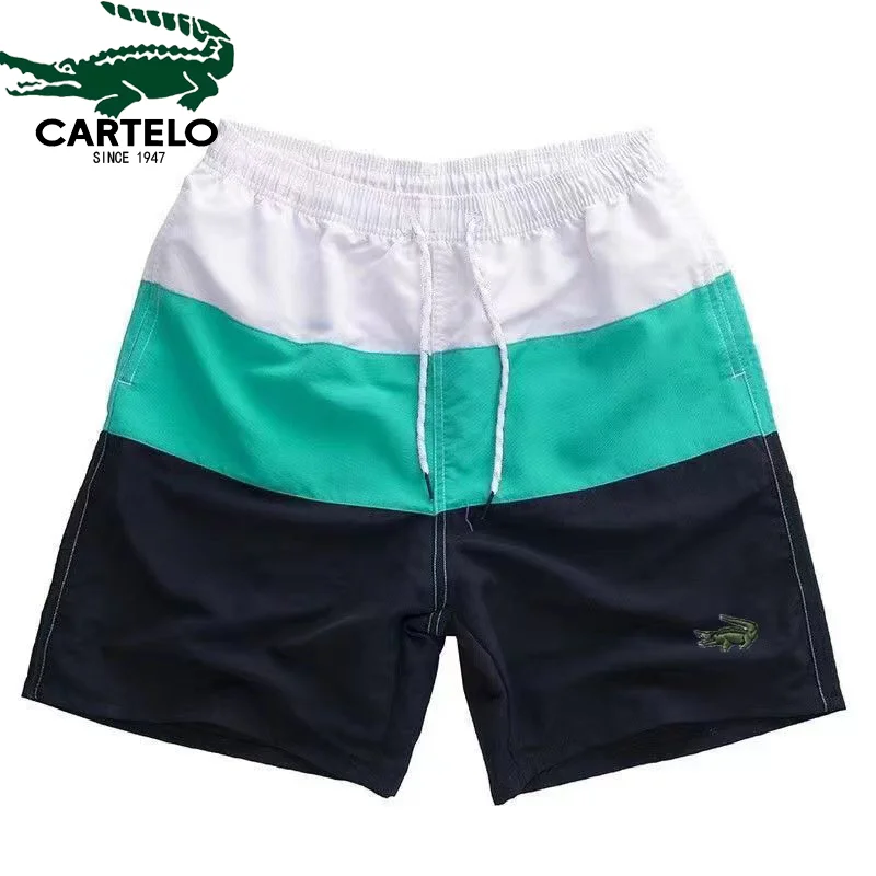 

Summer Men's Beach Shorts CARTELO Running Quick-Crying Pants Surfboard Fitness Breathable Shorts Sports Casual Large Shorts M-4X