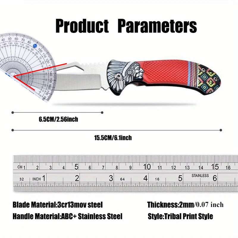 1 Шт. Портативный Складной Кухонный Нож Из Нержавеющей Стали Овощечистка Для