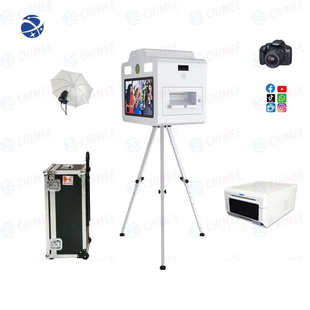 Умная фотокамера Purikura с диагональю 21 5 дюйма ЖК-экран фотобудка полетами