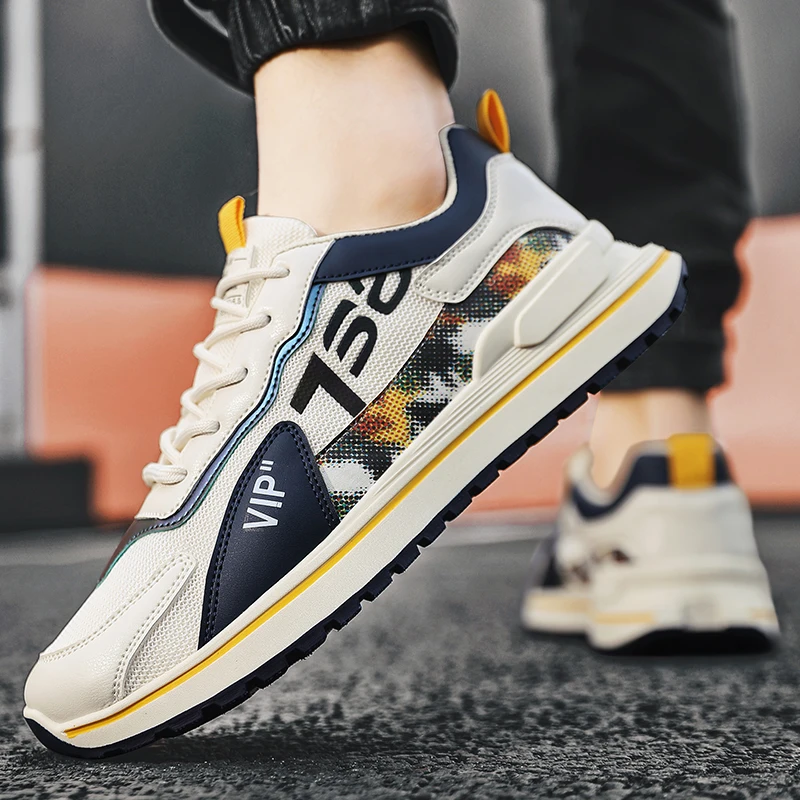 

Shoes For Men Casual Sneakers Tennis Platform Outdoor Running Breathable Fashion Leather Loafers Designer Luxury Male Trainers