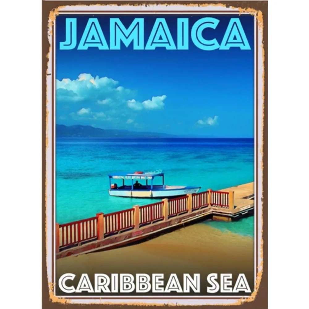 Lanzarote Канарские острова металлическая жестяная вывеска домашний декор для