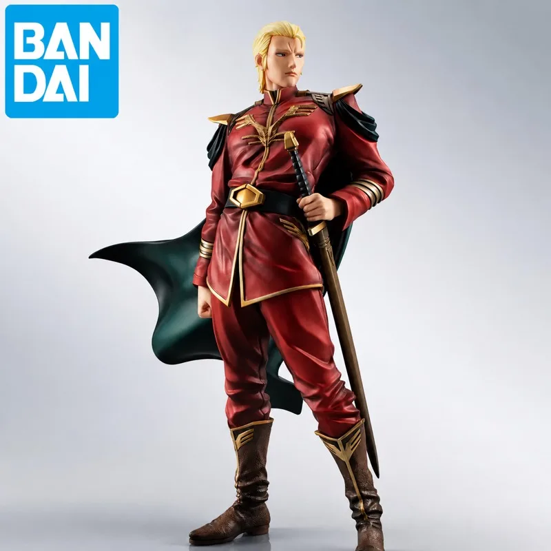 Фото В наличии: Оригинальная фигурка Bandai Spirits Gundam Char Aznable от Bandai, новая в коробке, игрушка с персонажами аниме. №5