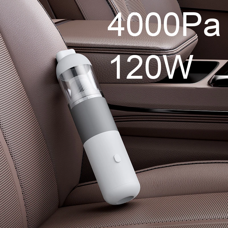 

2022 Portable Car Vacuum Cleaners Handheld Cyclone Suction Rechargeable Automotive Vacuum Cleaner For Car Wireless Dust Catcher