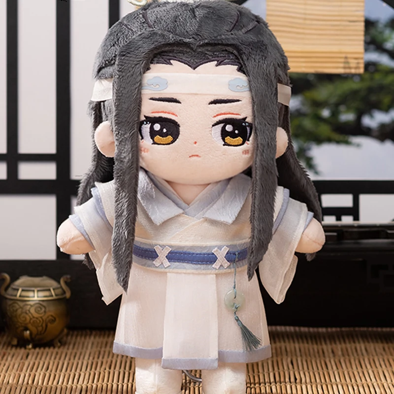 

Anime Hot Mo Dao Zu Shi Lan Wangji Plush Stuffed Toy Doll Cartoon Modaozushi Change Suit Dress Up Figure Plushies Toys 20cm