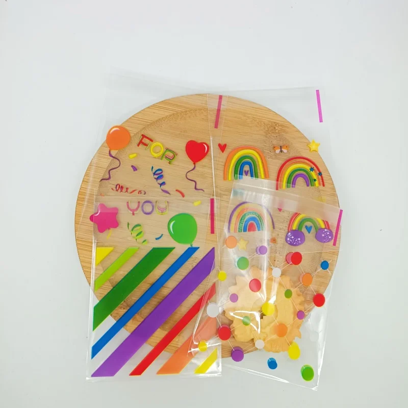 

Пластиковые пакеты с героями мультфильмов SJMANDUN 100 шт